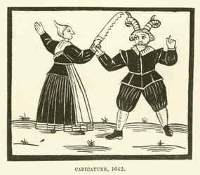 Caricature, 1642
